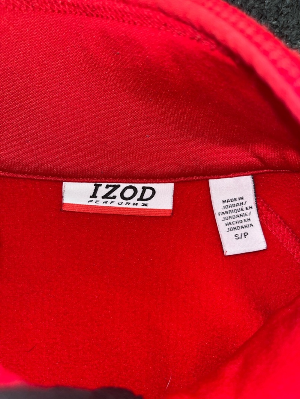 IZOD Perform X Men’s Half Zip Track Jacket - Picture 4 of 9
